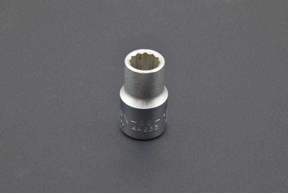 Vintage Craftsman Socket 1/2" Drive 12pt 12mm Metric Shallow EE (binT9) - Dave's Hobby Shop by W5SWL