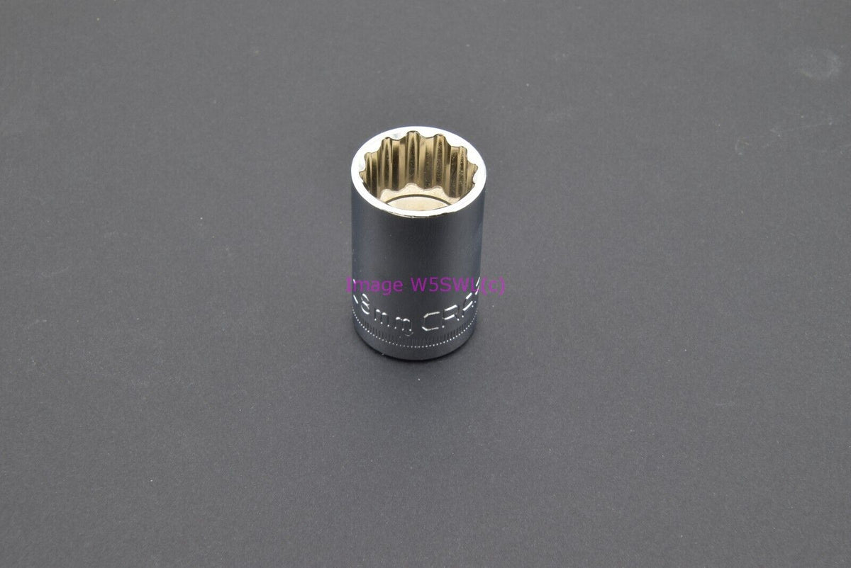 NEW Craftsman Socket 1/2" Drive 12pt 18mm Metric Shallow (bin24) - Dave's Hobby Shop by W5SWL