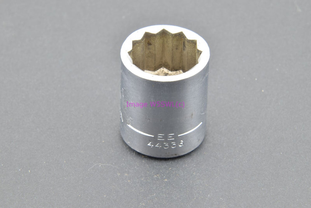 Craftsman 11/16 12pt Shallow SAE 3/8 Drive Vintage Socket -EE- (binT743) - Dave's Hobby Shop by W5SWL