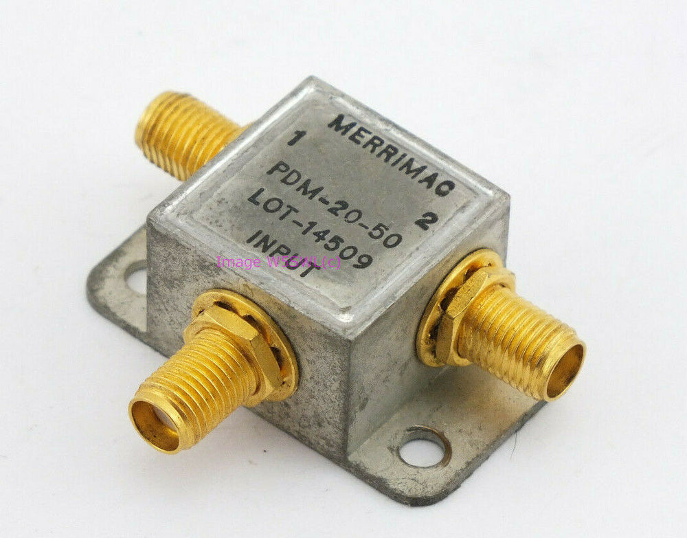 Merrimac PDM-20-50 1-100 Mhz Power Divider Combiner SMA - Dave's Hobby Shop by W5SWL