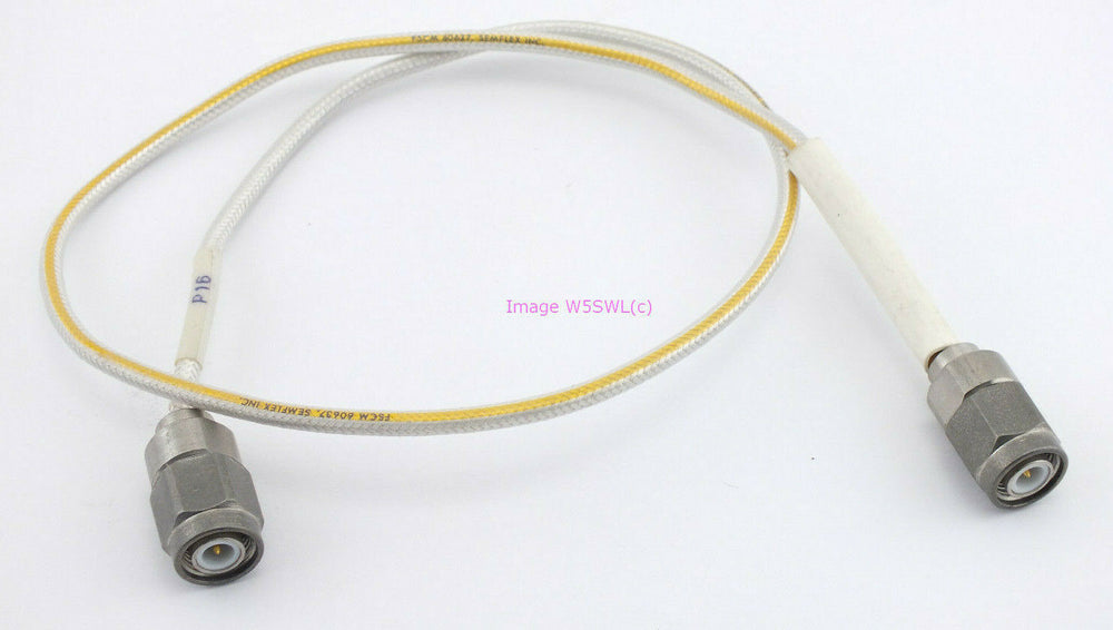 Semflex 2ft TNC Male to TNC Male Coax Jumper Patch Cable - Dave's Hobby Shop by W5SWL