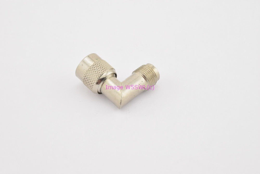TNC Male to TNC Female 90 Deg  Right Angle Elbow RF Connector Adapter (bin9541) - Dave's Hobby Shop by W5SWL