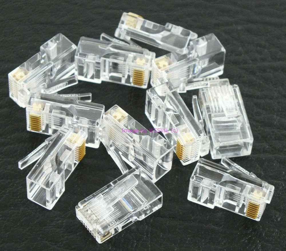 25 Pcs 8P8C RJ45 Modular Network Plug Cat Cable - Quick Ship From Central USA - Dave's Hobby Shop by W5SWL