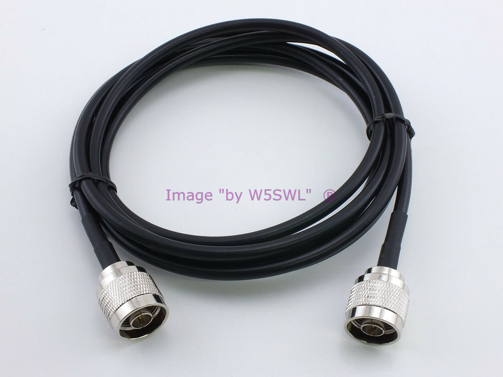 N Male to N Male 6ft RG58 RF Radio Test Jumper Patch Coax Cable - Dave's Hobby Shop by W5SWL