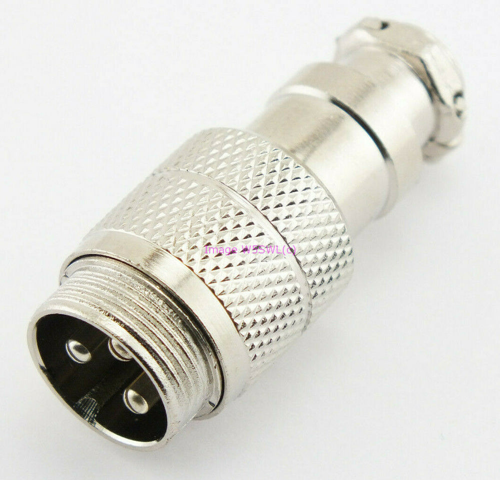 Microphone Mic Inline 3 Pin Male Jack - Dave's Hobby Shop by W5SWL