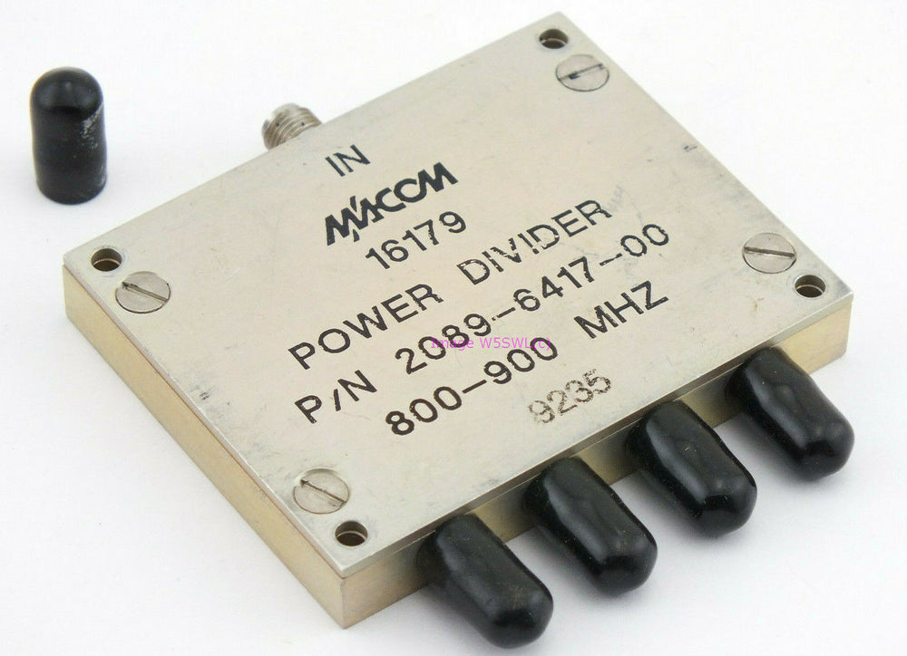 M/A-Com 16179 2089-6417-00 4-Way Power Divider 800-900 MHz SMA - Dave's Hobby Shop by W5SWL