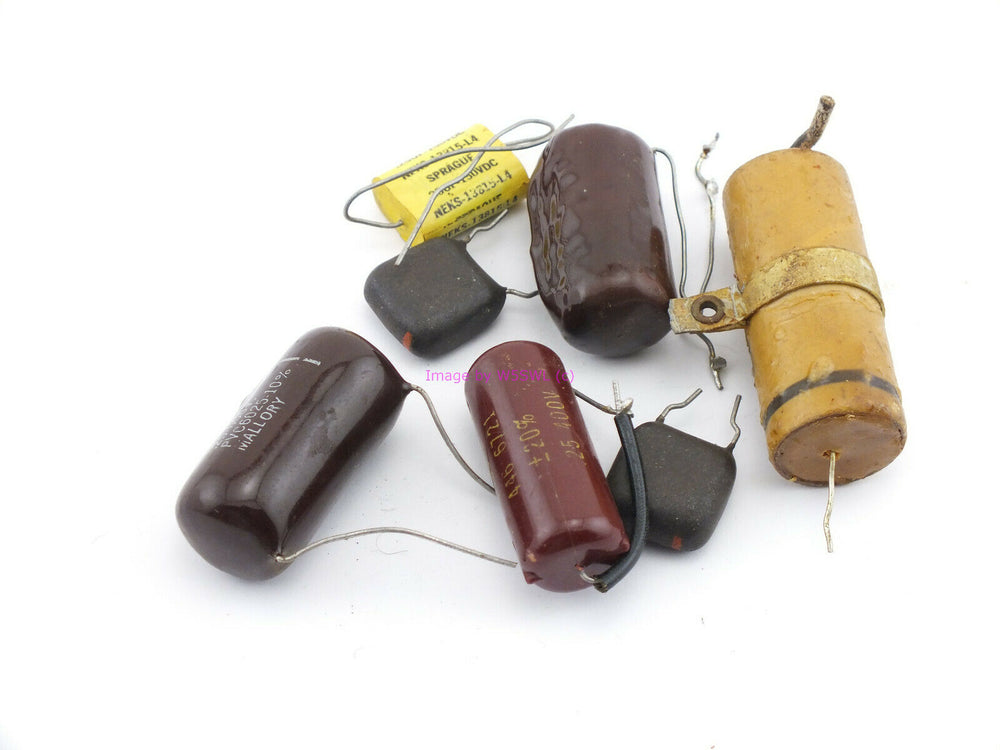 .25 MFD Assorted Caps Capacitors From a Ham Estate LOT (bin6) - Dave's Hobby Shop by W5SWL