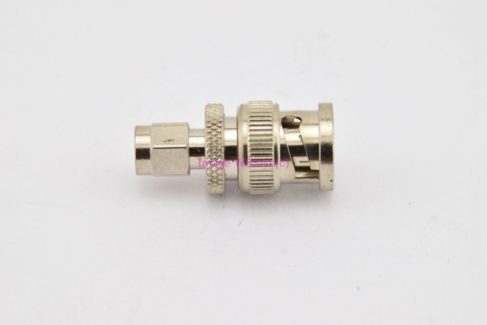 BNC Male to SMA Male RF Connector Adapter (bin86) - Dave's Hobby Shop by W5SWL