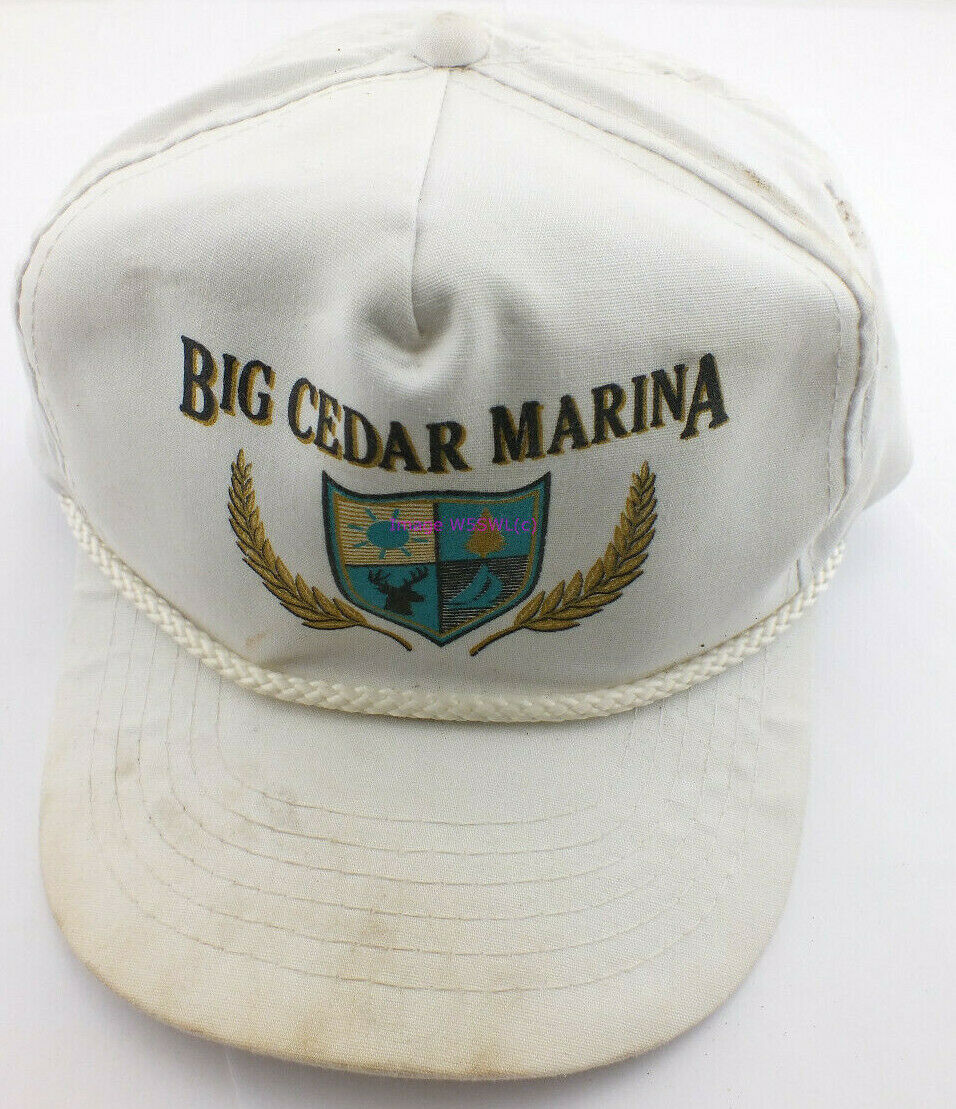 Big Cedar Marina Cap - Dave's Hobby Shop by W5SWL