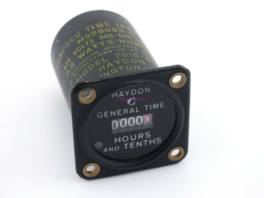 Haydon 7010-004 Aircraft Elapsed Time Run Indicator 115V 380-420Hz NOS - Dave's Hobby Shop by W5SWL