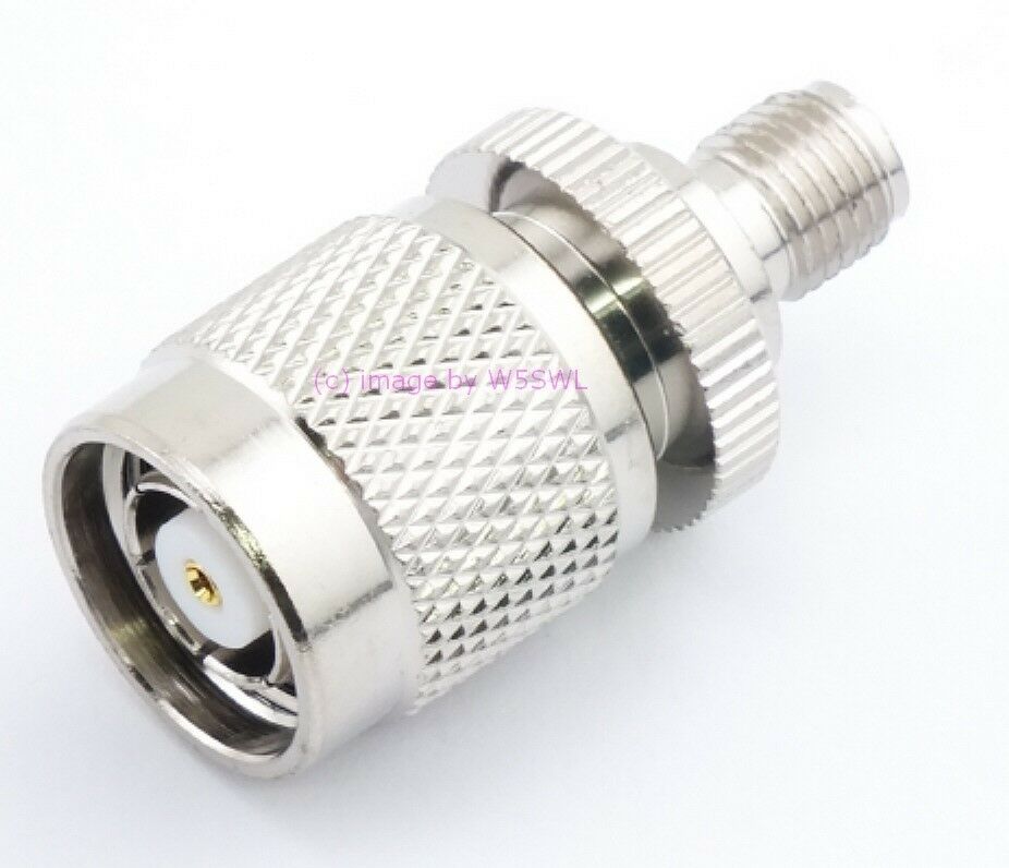 W5SWL Brand SMA Female to TNC Reverse Polarity Male Coax Connector Adapter - Dave's Hobby Shop by W5SWL
