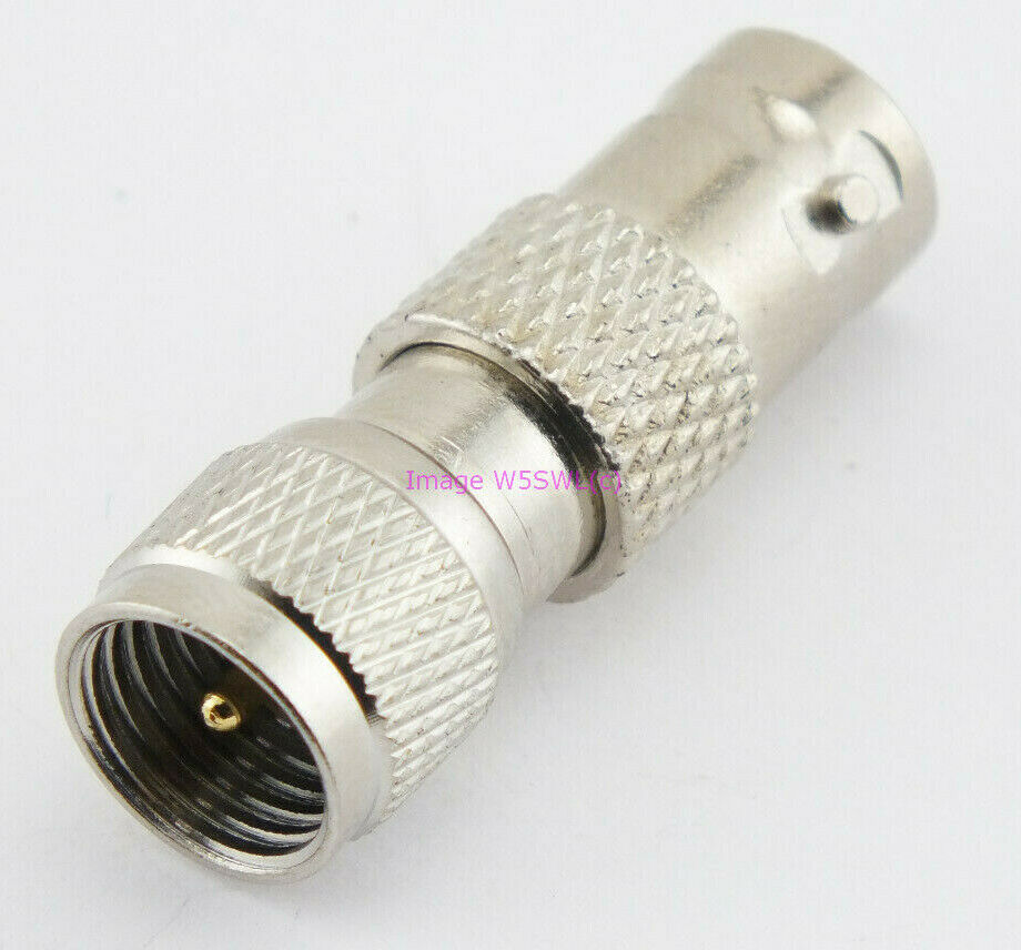 Workman 40-7607 Mini-UHF Male to BNC Female Coax Connector Adapter - Dave's Hobby Shop by W5SWL