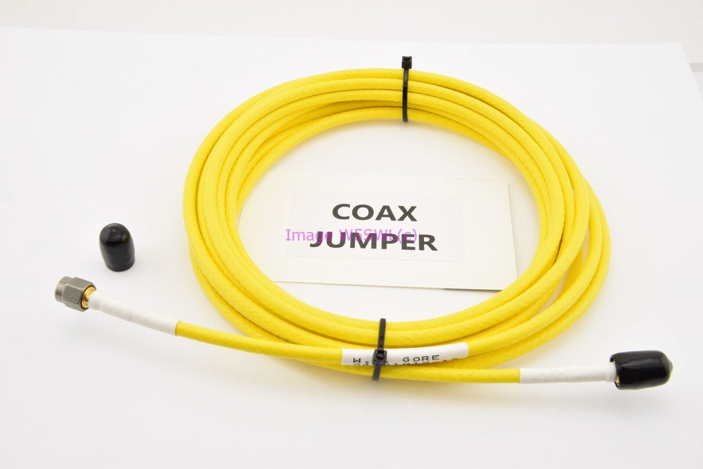 WL Gore SMA Male to SMA Male 12-1/2ft Coaxial Patch Cable Jumper - Dave's Hobby Shop by W5SWL