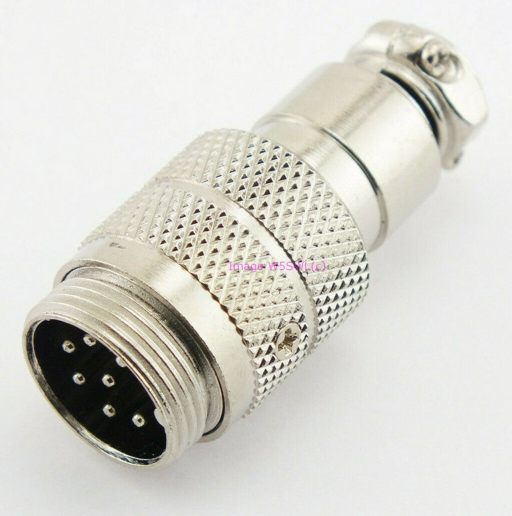 Microphone Mic Inline 7 Pin Male Jack - Dave's Hobby Shop by W5SWL