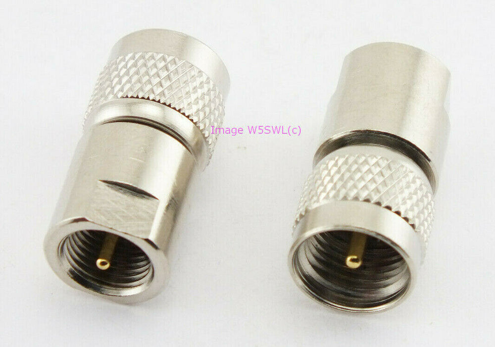 Mini-UHF Male to FME Male Coax Connector Adapter - Dave's Hobby Shop by W5SWL