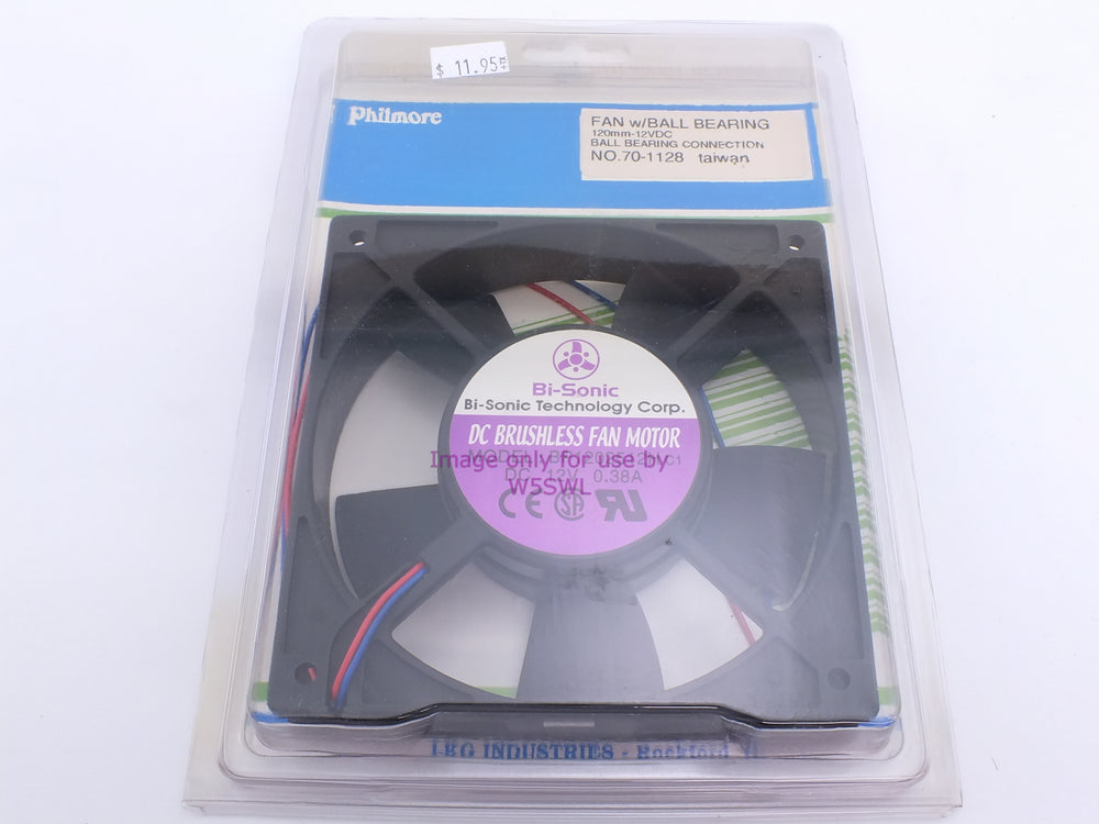 Philmore 70-1128 Fan with Ball Bearing 120mm 12VDC (Bin70) - Dave's Hobby Shop by W5SWL