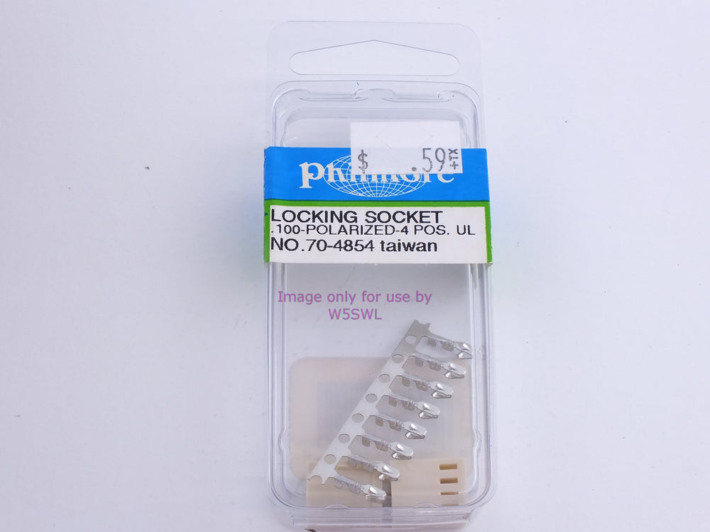 Philmore 70-4854 Locking Socket .100 Polarized-4 Pos.-UL (bin111) - Dave's Hobby Shop by W5SWL