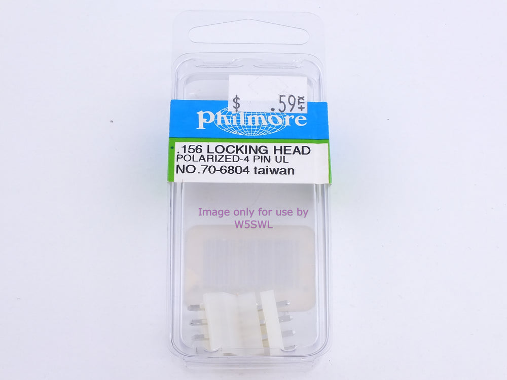 Philmore 70-6804 .156 Locking Head Polarized-4 PIN UL (bin111) - Dave's Hobby Shop by W5SWL