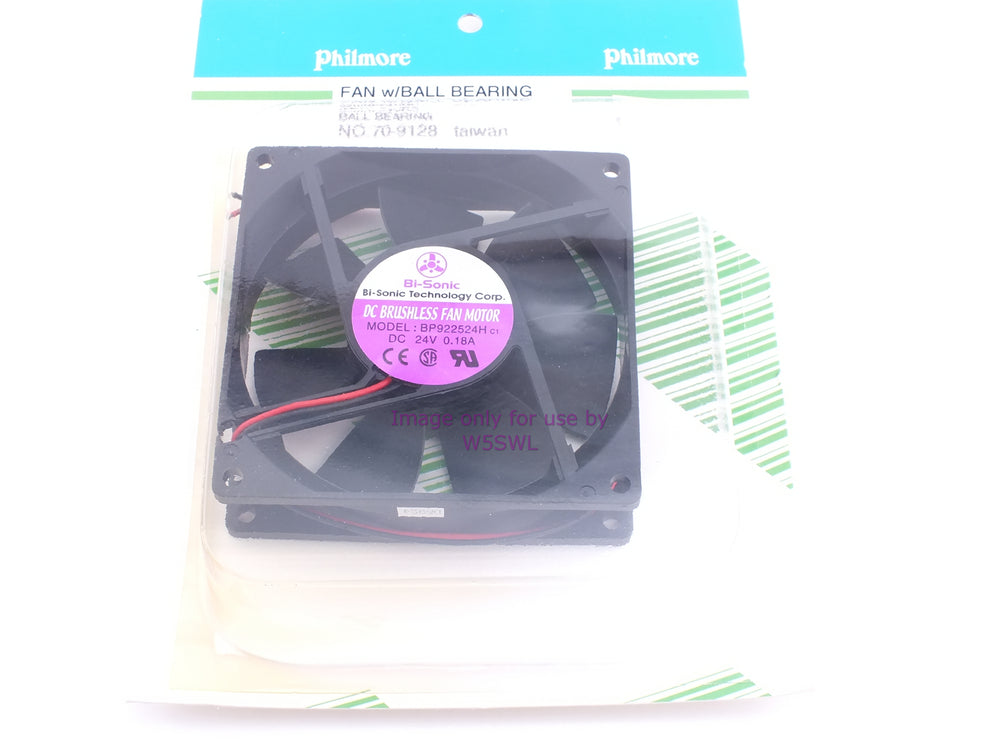 Philmore 70-9128 Fan with Ball Bearing 92mm 24VDC (Bin69) - Dave's Hobby Shop by W5SWL