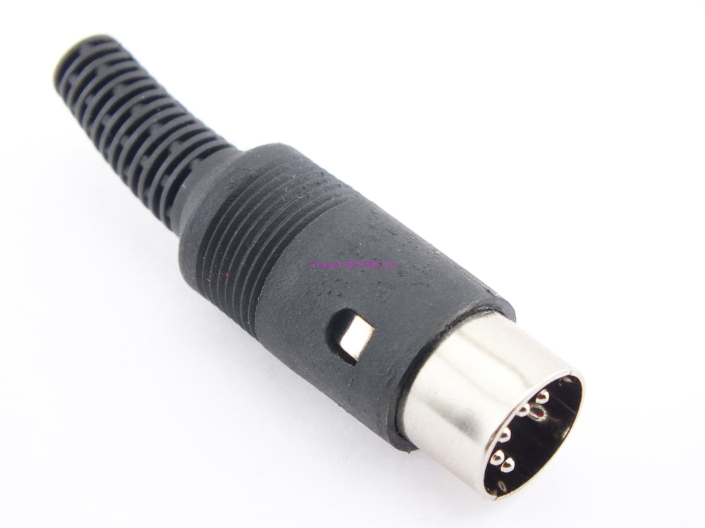 Microphone Mic Plug 5 Pin DIN Male by W5SWL - Dave's Hobby Shop by W5SWL