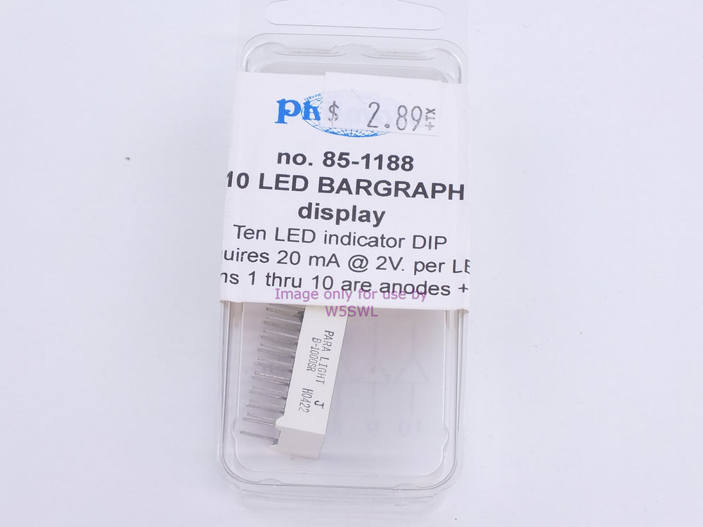Philmore 85-1188 10 LED Bargraph Display (bin81) - Dave's Hobby Shop by W5SWL