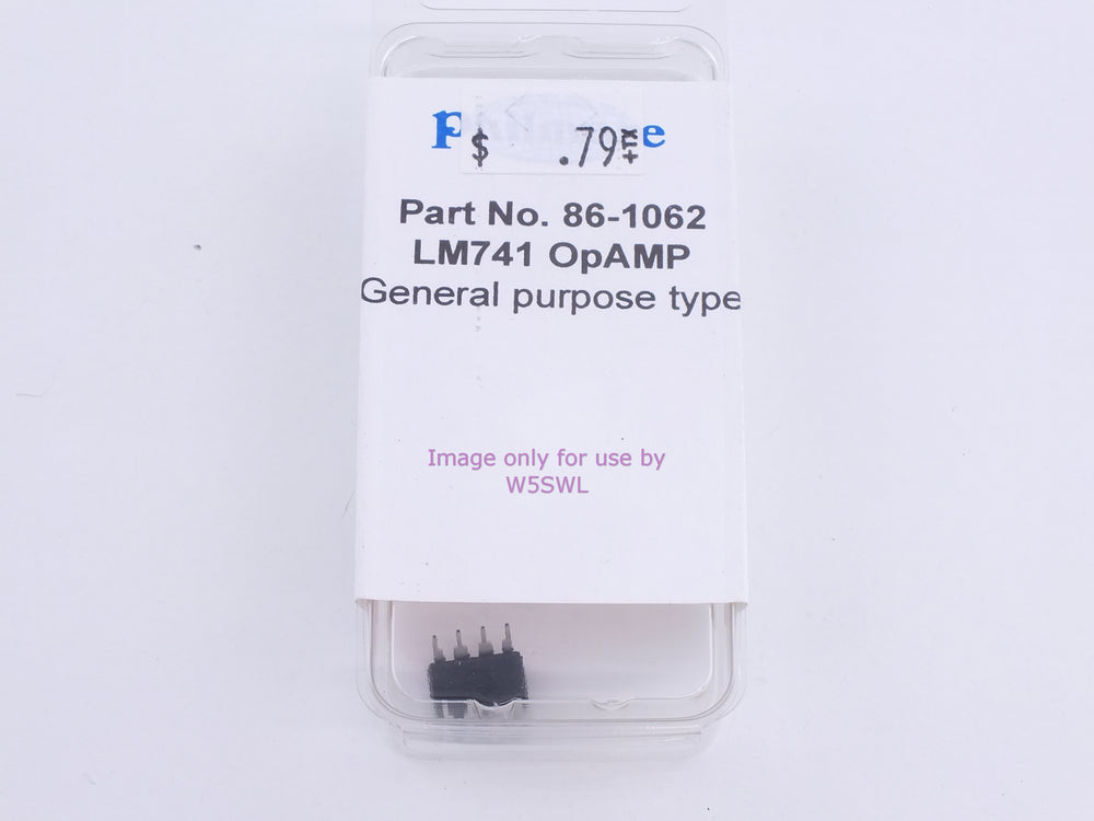Philmore 86-1062 LM741 OpAMP General Purpose (bin74) - Dave's Hobby Shop by W5SWL