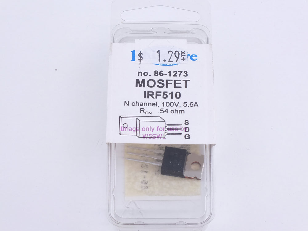 Philmore 86-1273 Mosfet IRF510 N Channel (Bin69) - Dave's Hobby Shop by W5SWL