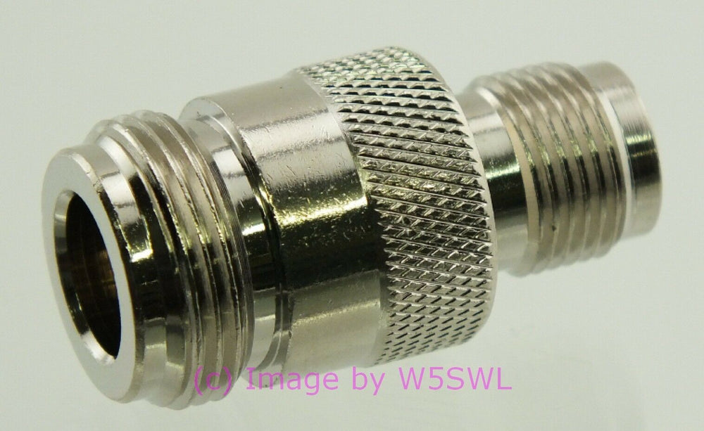 W5SWL N Female to TNC Reverse Polarity Female Coax Connector Adapter - Dave's Hobby Shop by W5SWL