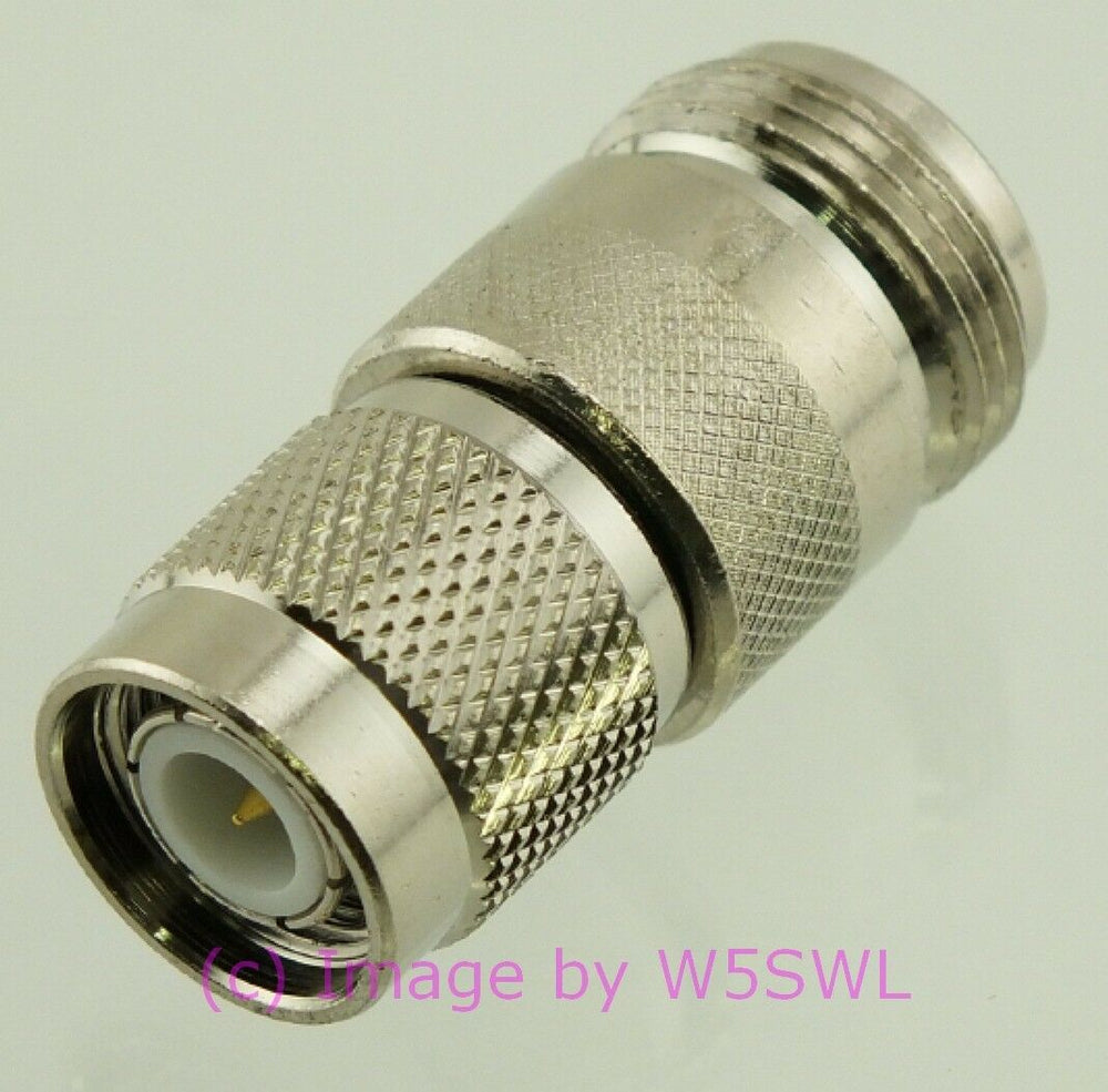 W5SWL TNC Male to N Female Coax Connector Adapter - Dave's Hobby Shop by W5SWL