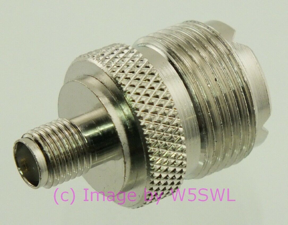 W5SWL SMA Female to UHF Female Coax Connector Adapter for China HT Antenna - Dave's Hobby Shop by W5SWL