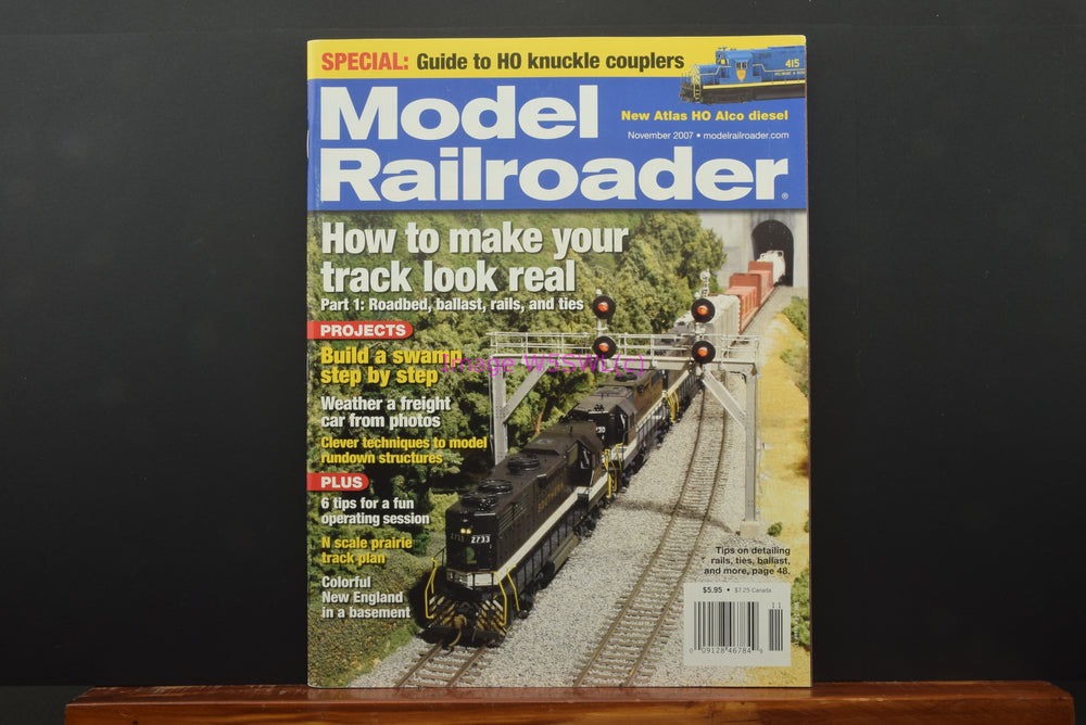 Model Railroader Magazine November 2007 Unread From Dealer Stock - Dave's Hobby Shop by W5SWL