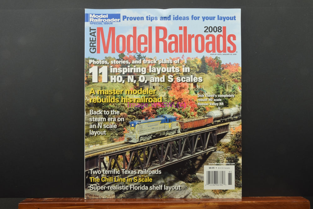 Model Railroader Magazine Special Issue 2008 Great Model Railroads Unread From Dealer Stock - Dave's Hobby Shop by W5SWL
