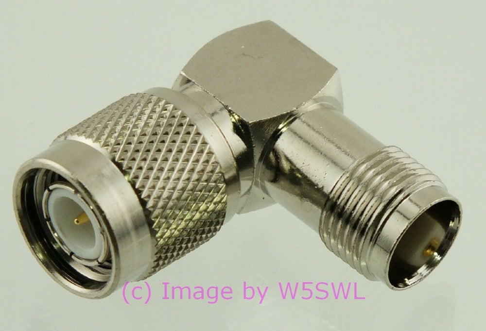 W5SWL TNC Male to TNC Female 90 Degree  Right Angle Coax Connector Adapter - Dave's Hobby Shop by W5SWL