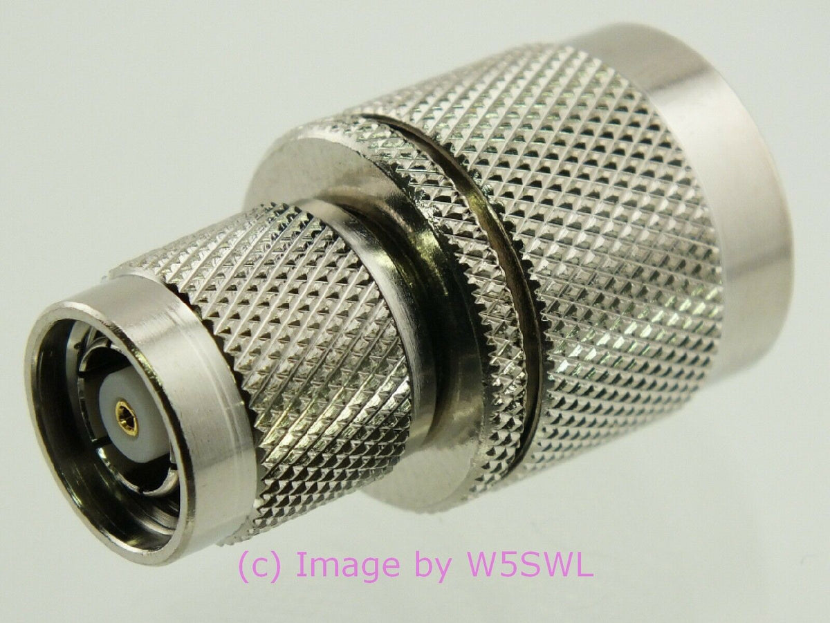 W5SWL TNC Reverse Polarity Male to N Male Coax Connector Adapter - Dave's Hobby Shop by W5SWL