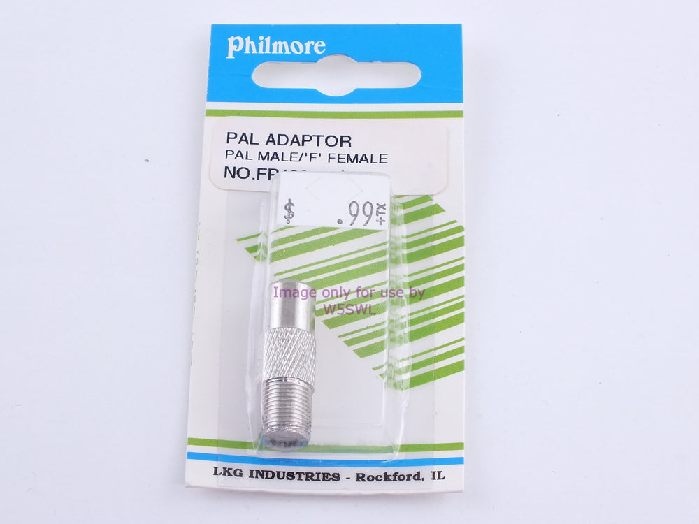 Philmore FP100 PAL Adaptor PAL Male/'F' Female (bin104) - Dave's Hobby Shop by W5SWL