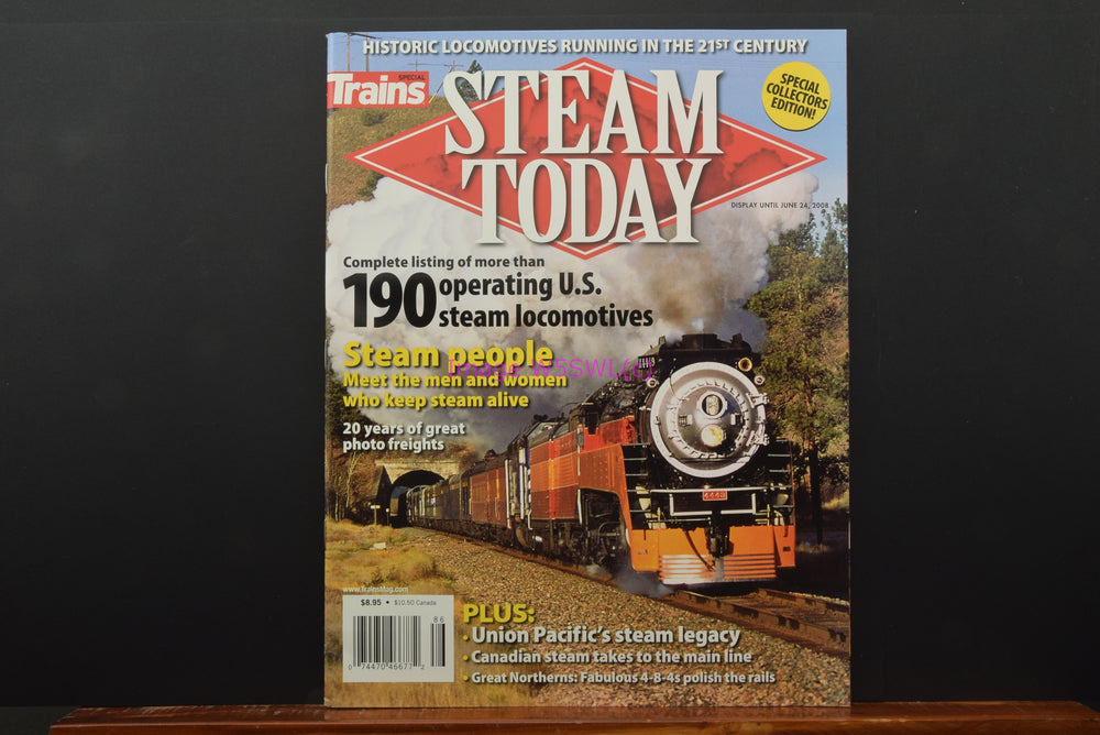 Trains Special Steam Today 2008 New Dealer Stock - Dave's Hobby Shop by W5SWL