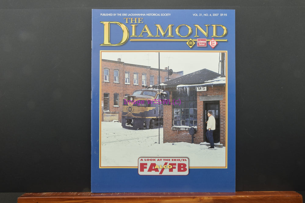 Erie Lackawanna Historical Society The Diamond Vol 21 #4 2007 Unused Dealer Stock - Dave's Hobby Shop by W5SWL