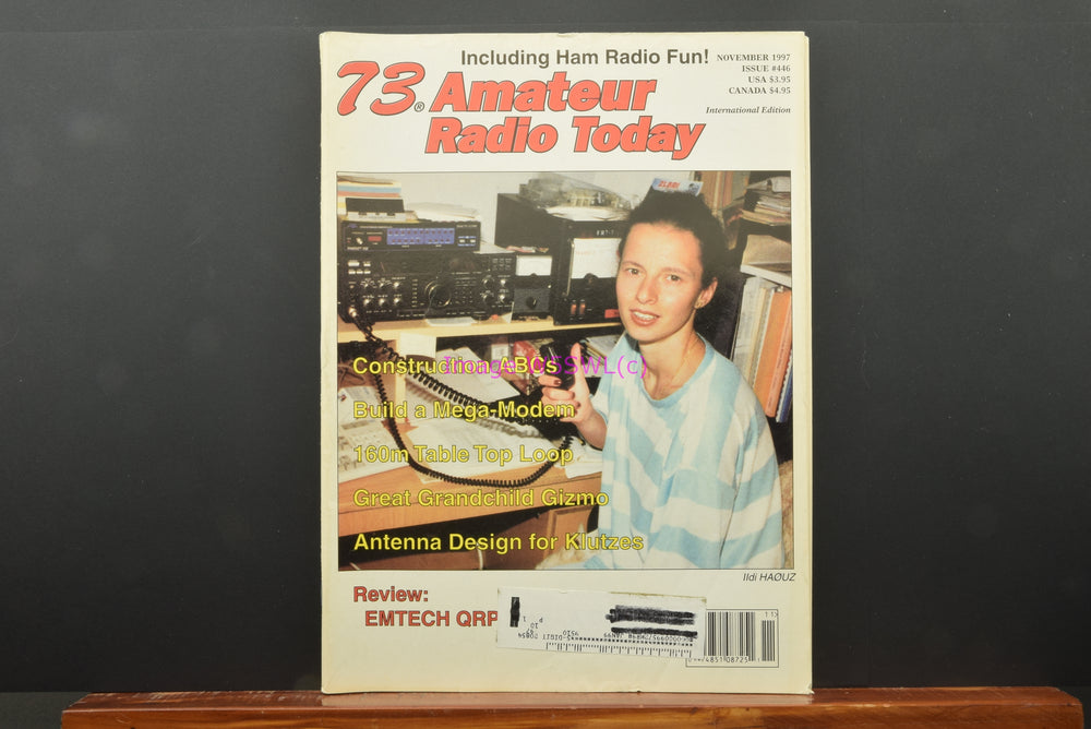 73 Magazine Amateur Radio Today HAM Nov 1997 - Dave's Hobby Shop by W5SWL