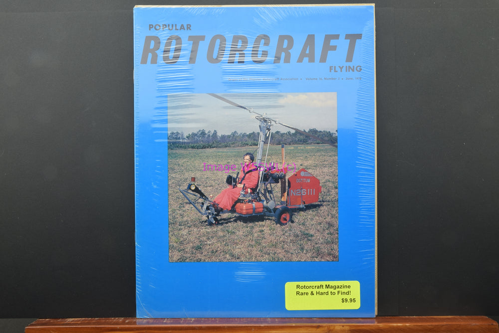 Popular Rotorcraft Flying June 1978 Dealer Stock - Dave's Hobby Shop by W5SWL