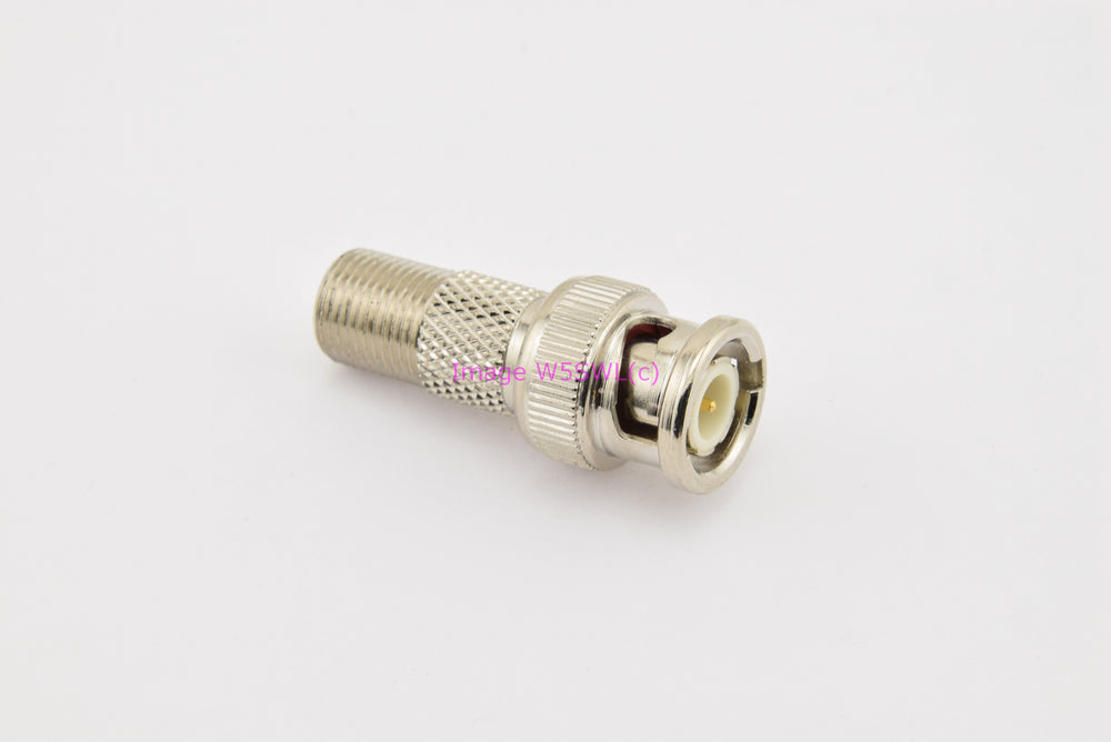 BNC Male to Type F Female Connector Adapter 0-750MHz - Dave's Hobby Shop by W5SWL