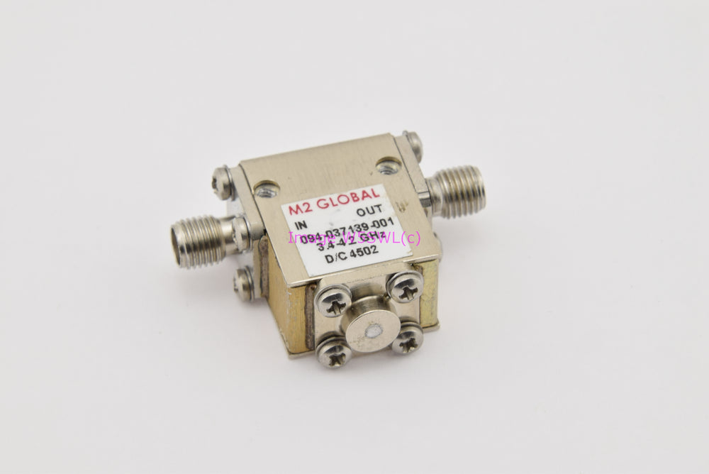 M2 Global 094-037139-001 3.4-4.2 GHz Isolator - Dave's Hobby Shop by W5SWL