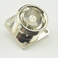 Load image into Gallery viewer, 7/16 DIN Connector Female Chassis Mount Solder Cup / Post RF Connection - by W5SWL - Dave&#39;s Hobby Shop by W5SWL
