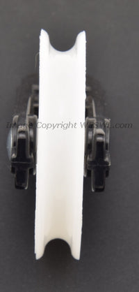 Load image into Gallery viewer, 2-3/8" Pulley Ham Light Weight POTA QRP Dipole Inverted Vee Loop Antenna - Dave's Hobby Shop by W5SWL
