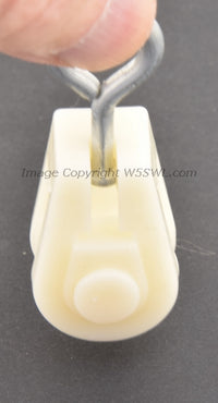 Load image into Gallery viewer, Light Weight 7/8" Pulley Ham Radio Antenna Perfect for POTA HOA and Temp Use - Dave's Hobby Shop by W5SWL
