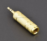 Load image into Gallery viewer, 3.5mm 3 Circuit Miniature Stereo Plug to 1/4" 3 Circuit Stereo Jack Adapter - Dave's Hobby Shop by W5SWL
