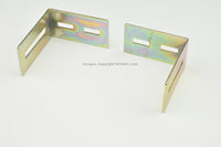 Load image into Gallery viewer, Easy Universal Radio or Accessory Mounting L Brackets for Auto or Home Use - Dave&#39;s Hobby Shop by W5SWL
