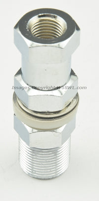 Load image into Gallery viewer, 3/8-24 to UHF SO-239 Female DUAL HEX NUT Antenna stud Mount - Perfect for POTA - Dave's Hobby Shop by W5SWL
