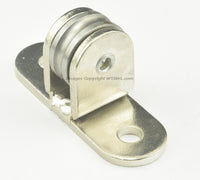 Load image into Gallery viewer, 3/4&quot; Metal HD Pulley Block Ham Dipole Inverted Vee Loop Longwire End Fed Antenna - Dave&#39;s Hobby Shop by W5SWL
