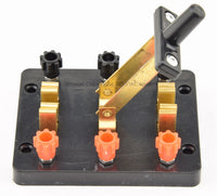 Load image into Gallery viewer, Knife Switch Double Pole Double Throw - Short Wave Antenna Disconnect
