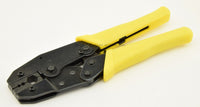Load image into Gallery viewer, W5SWL Brand  Crimp Tool Ratcheting Yellow fits RG-8 213 9913 LMR400
